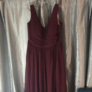 Azazie Bridesmaid Dress - Keyla in Cabernet